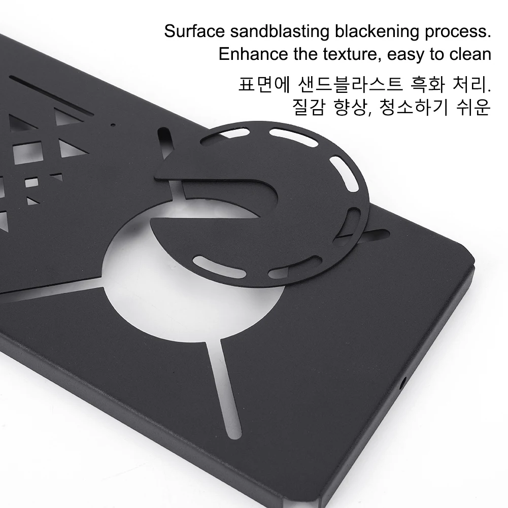 Camping IGT Table Board Spider Stove Table Board Camping Equipment Kitchen Stainless Steel Table Board Storage Bag Included