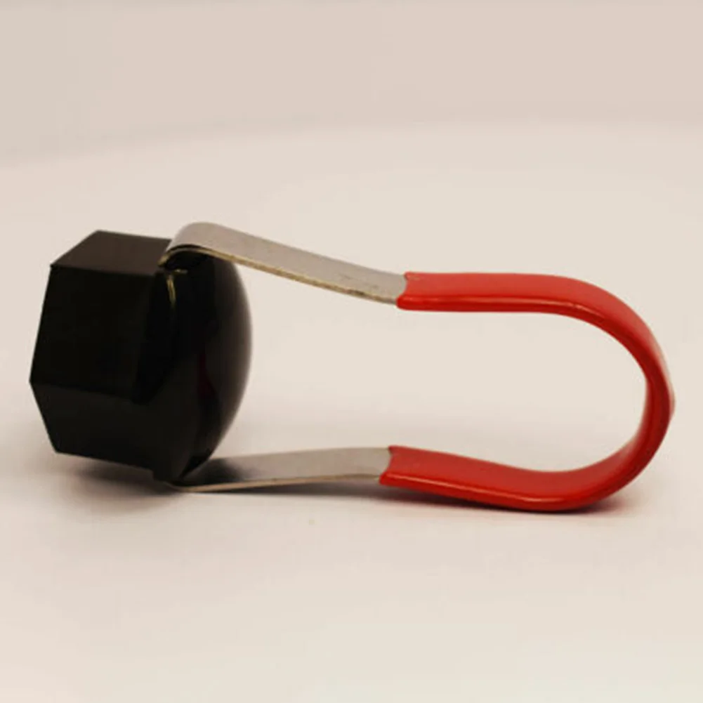 

Simply Grip The Corners Of The Hex Inside The Open Part Car Wheel Nut Bolt Covers Cap Remover Tool Key Tweezers Metal Red Color