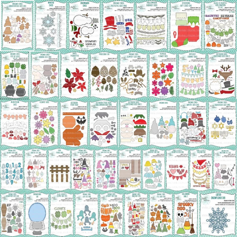 Big Sale Christmas Spiders and ghosts Metal Cutting Frame dies New Templates DIY Scrapbooking Paper Making Crafts Cuts