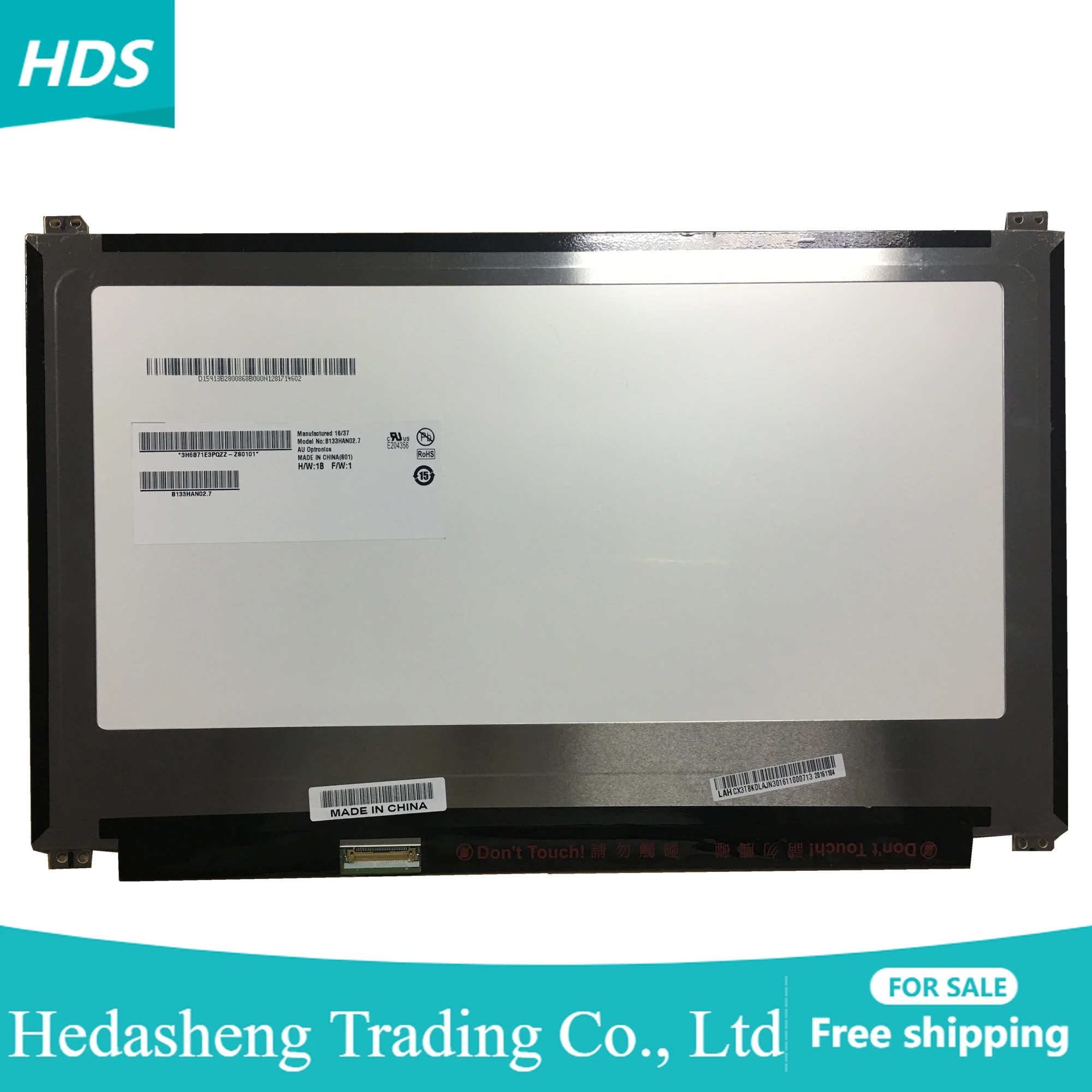 

B133HAN02.7 fit B133HAN02.1 13.3"Inch LED LCD Screen 30 Pins Slim 1920×1080 Laptop Display Panel
