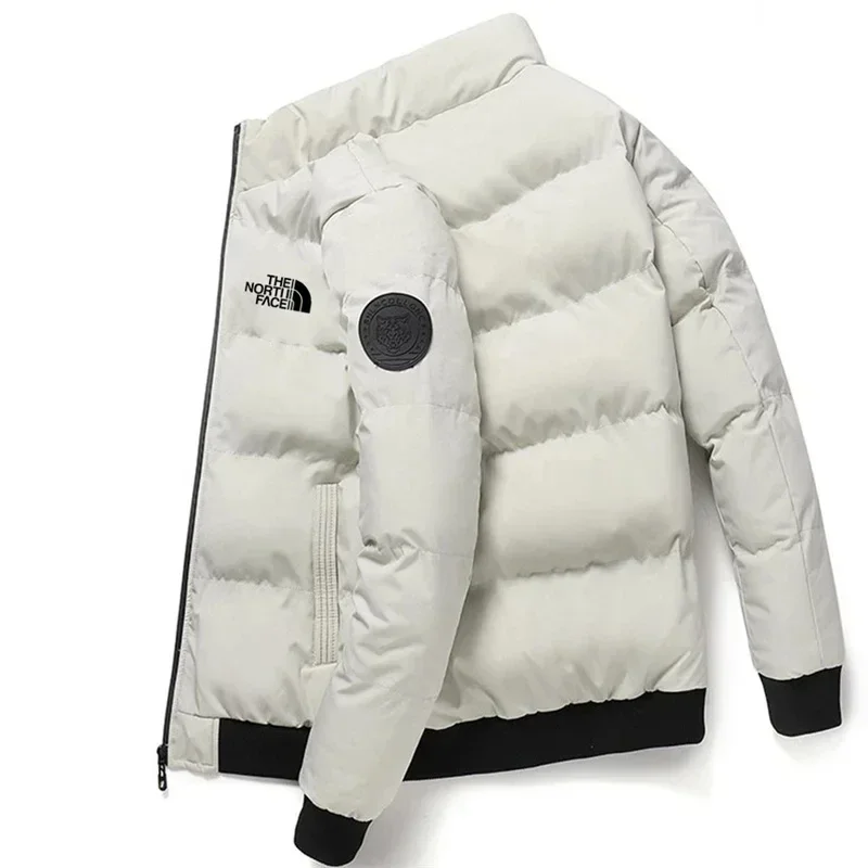2024 Winter Men\'s Jacket Fashion Casual Stand Collar Jacket Men\'s Down jacket Warm Jacket Men\'s Thicker Outdoor Sports Jacket