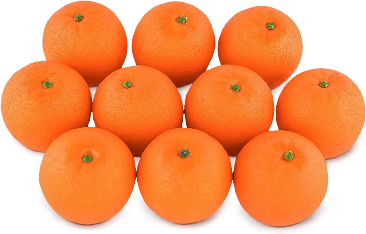 Artificial Lifelike Simulation Orange Set 10Pcs Fake Fruit House Kitchen Party Decoration