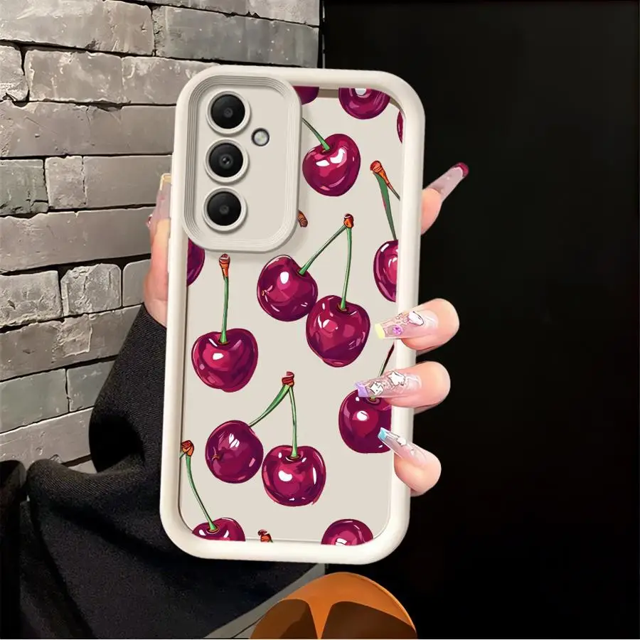 Fruit Cherry Pattern Phone Cover Case