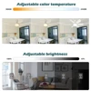 Ceiling Fan Light LED 30W E27 With Remote Control for Dimming, Suitable for Living room, Study, Household Use, 85-265V 2