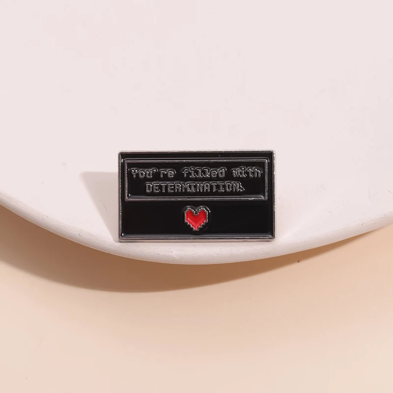 Sans Undertale Emaille Pins Benutzerdefinierte Spiel Broschen Revers Abzeichen Cartoon Schmuck Geschenk für Kinder Freunde – Detail 3