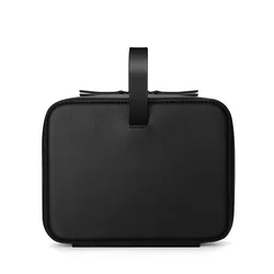 Luxury Watch Band Organizer Box - Portable Travel Storage Case for Straps and Accessories (Black)