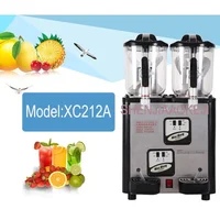 XC212A snow melting machine double cylinder 6L*2 mini snow melting machine Small commercial Slush Machines 1