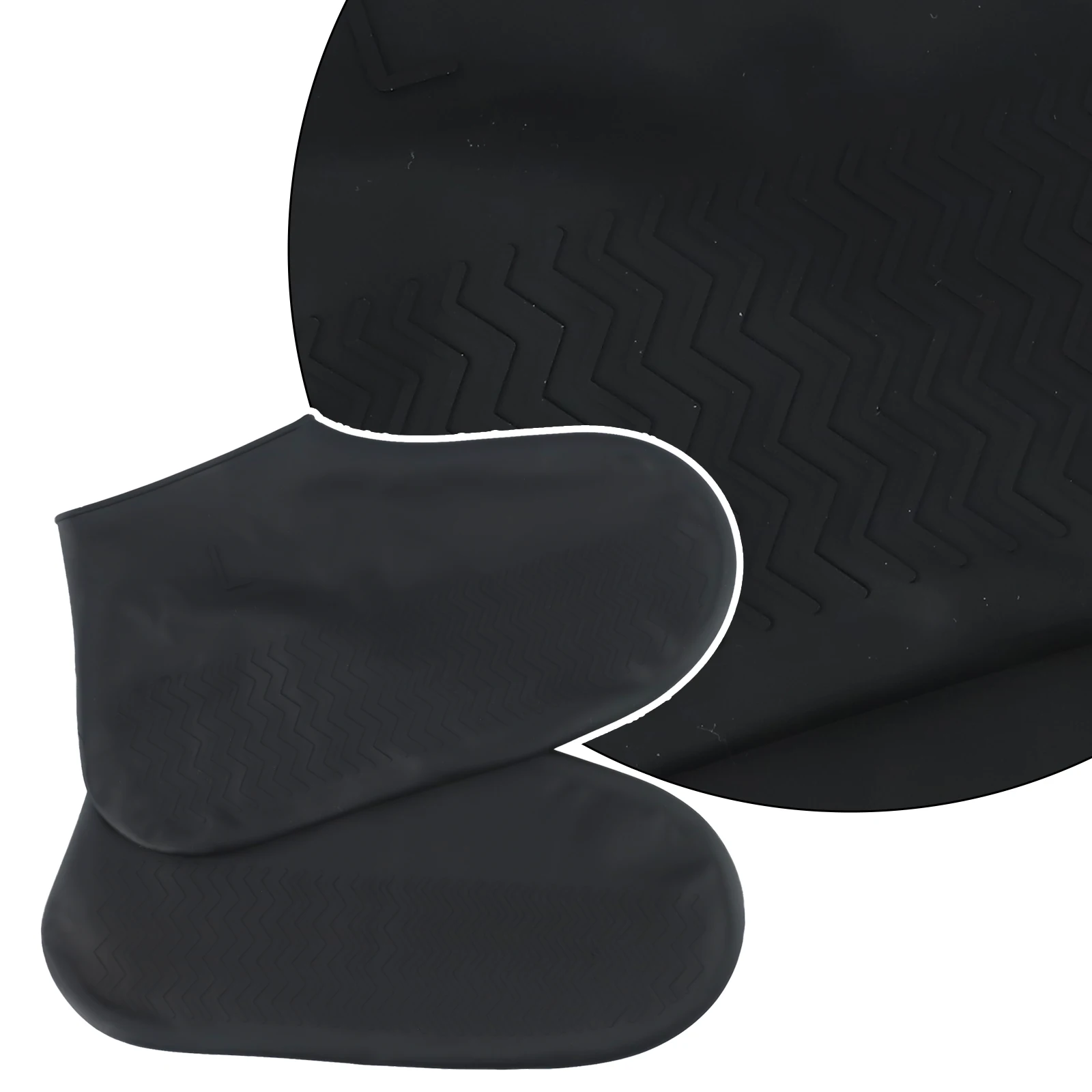 1 paar Wasserdichte Silikon Schuh Abdeckung Recycelbar Boot Abdeckung Schutz Wiederverwendbare Outdoor Regen Boot Überschuhe Wanderschuhe – Detail 33