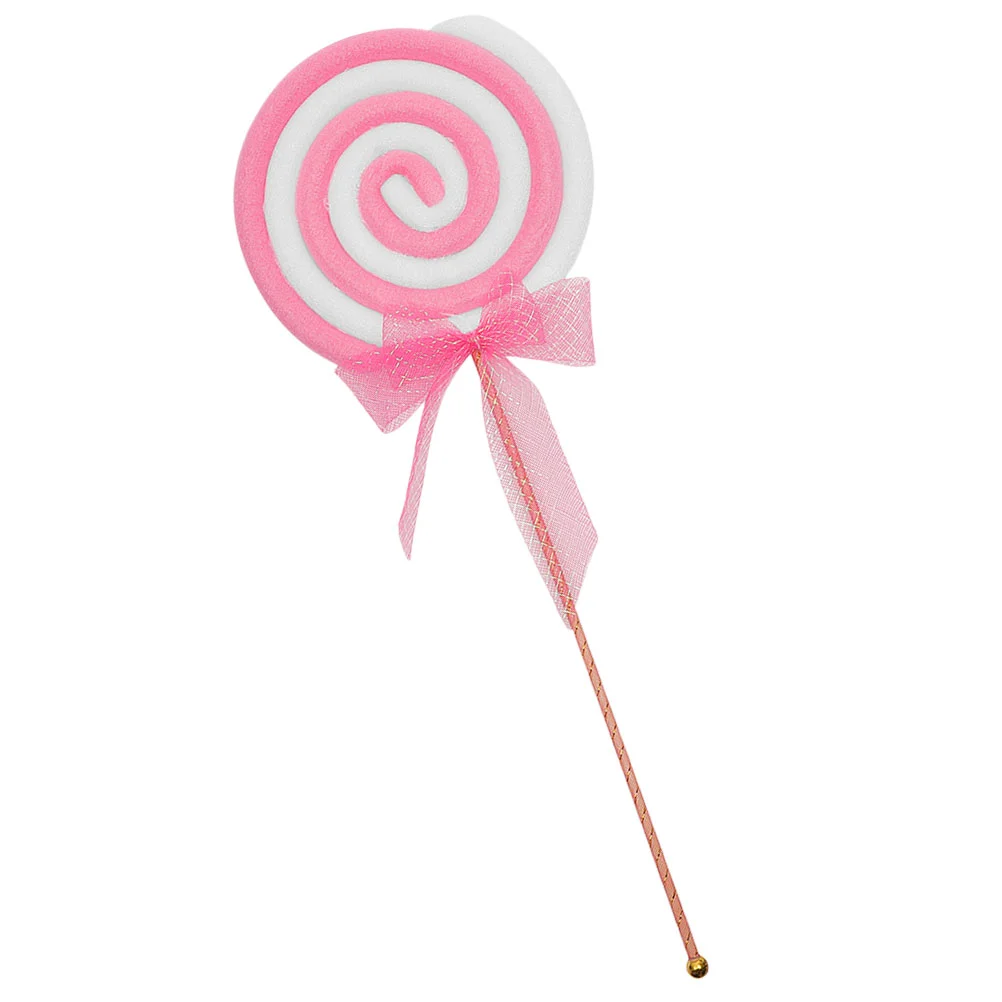 Candy Lollipop Props Xmas Party Supplies Christmas Decor Cane Window Decoration Simulation Fake Model Red Photo Molding Child