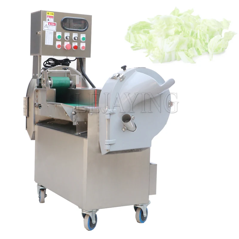 Electric Food Vegetable Shredder Slicer Diced Cutting Machine Celery Green Onion Vegetable Cutting Machine