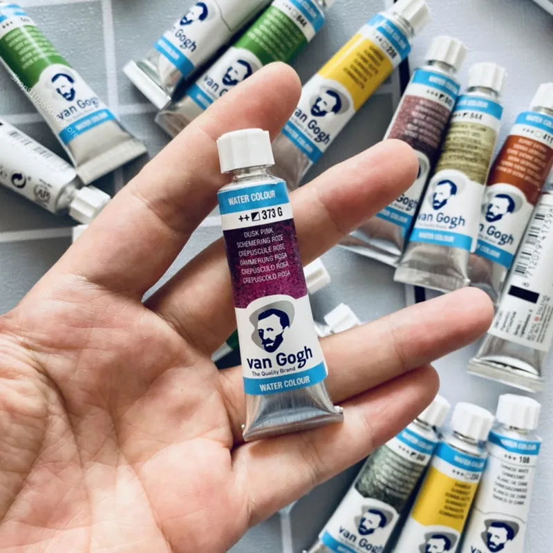 Dutch Van Gogh Watercolor Paint 10ml Tube Layered Color Precipitation College-level Painting Art Supplies