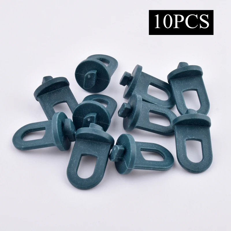 Pack De 50 Clips Para Invernadero – Abrazaderas De Plástico Resistentes A UV, Fáciles De Instalar, Ideales Para Colgar Plantas Y Accesorios