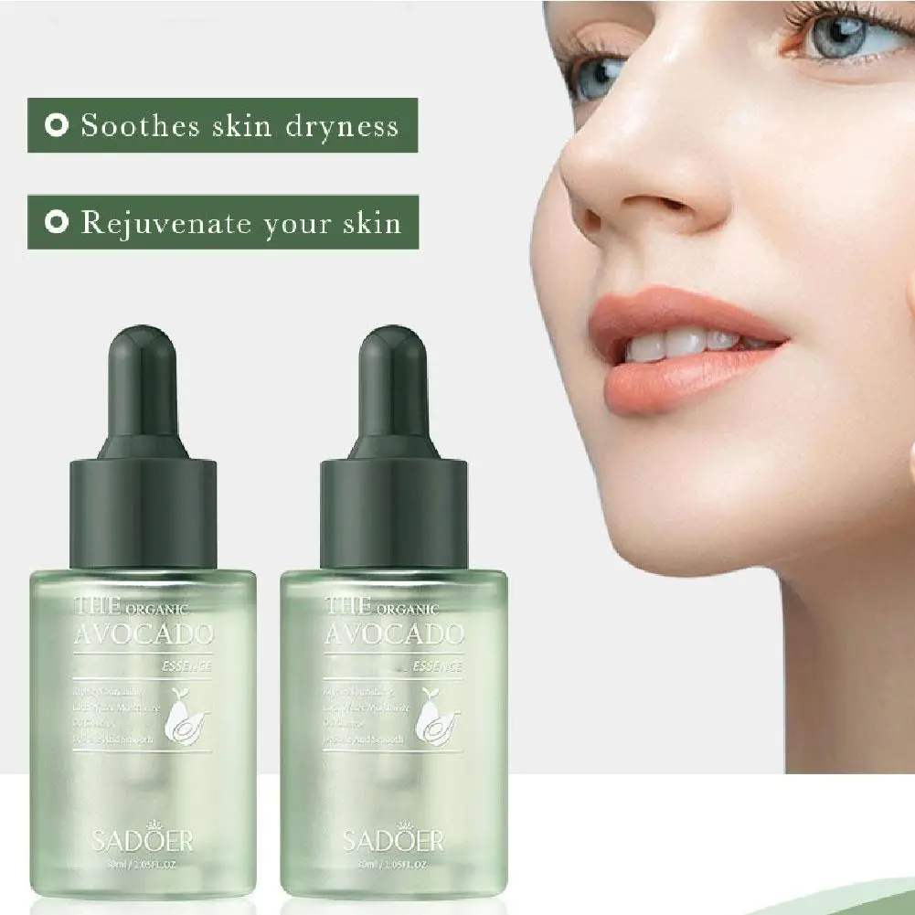 30ml SADOER Organic Avocado Anti-Wrinkle Essence Hydrating And Moisturizing Face Serum Avocado Serum Beauty And Face Care