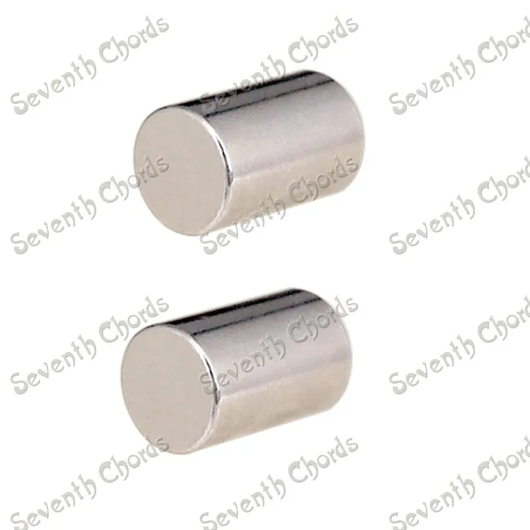 

12 Pcs Silver Electric Bass Guitar Humbucker Pickup Polepiece Bobbin Slug Pole slug / Length:15mm / Diameter 9.5mm