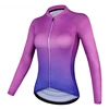 Quick Dry Mountain Bike Jerseys Autumn Spring Breathable Women's Cycling Shirt Long Sleeve Cycling Jersey 1