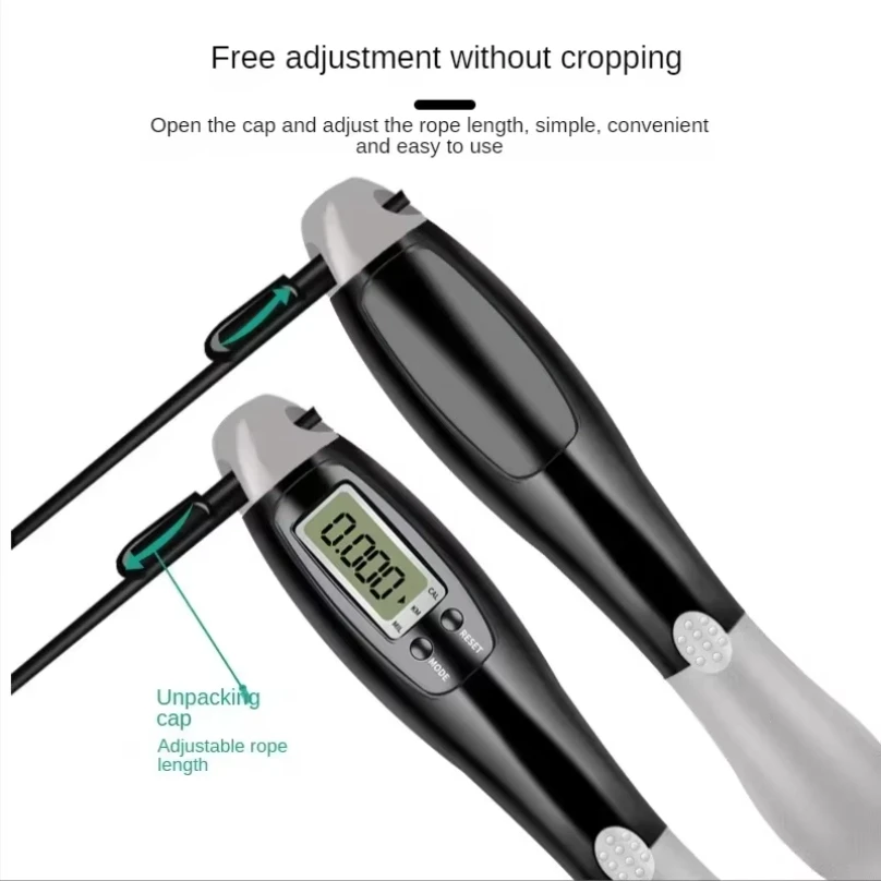 Creative Counting Skipping Rope Wireless ABS Smart Electronic Digital Lose Weight Cordless Portable jump rope