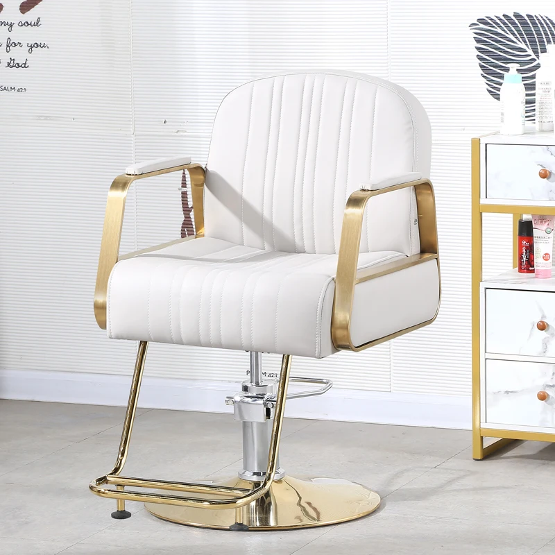 

Beauty Office Vanity Barber Chair Swivel Cosmetic Nail Hairdresser Barber Chair Facial Silla Pedicura Saloon Furniture SY50BC