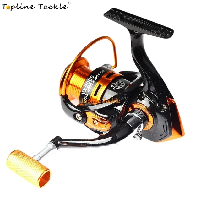 Topline Tackle Saltwater Spinning Fishing Reel, Metal Spool, Wheel for Sea,  Saltwater Carp, 1000 - AliExpress