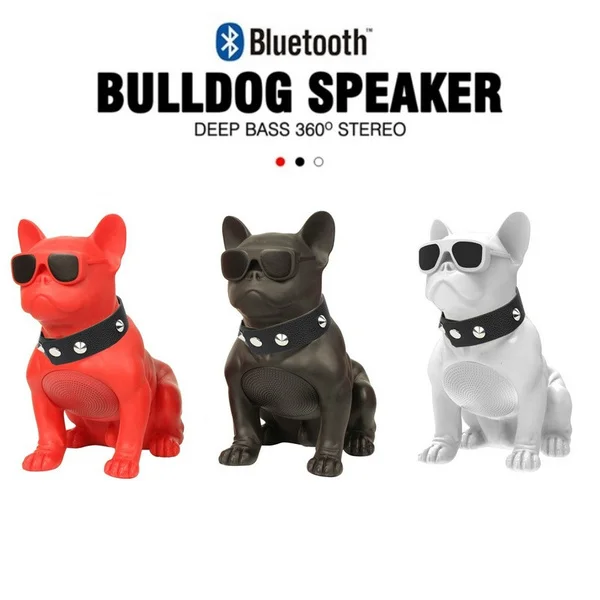 US $14.04 - 48.66 Big Bulldog Wireless Bluetooth Speaker Portable FM Heavy Bass 3D Sound Quality Surround Radio Multifunction Card Subwoofer