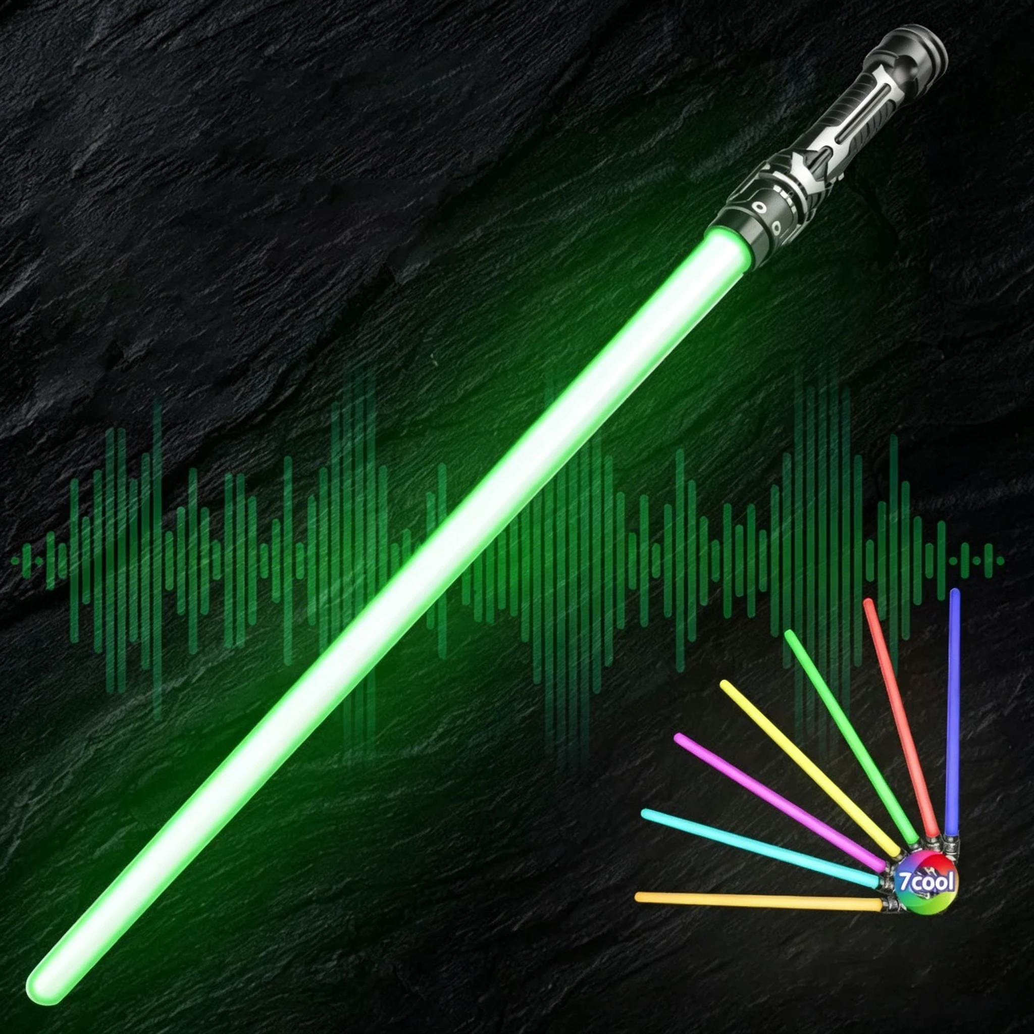 Dual-Color Flashing Sword Lightsaber for Kids - Ultimate Rave Cosplay Toy Gift
