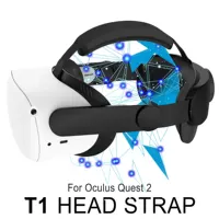 Head Strap Compatible with Oculus Quest 2, Meta Quest 2 Accessories Adjustable Elite Strap Replacement for VR - Image 5