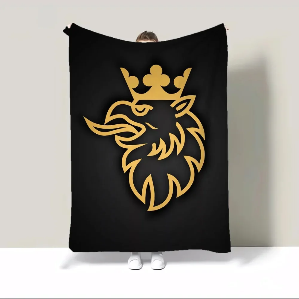 S-SCANIA Large Throw Blanket Sofa Bed Cover Luxury Beach Towel King Size Designer Knitted Plaid Home Decor 6