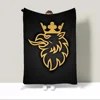 S-SCANIA Large Throw Blanket Sofa Bed Cover Luxury Beach Towel King Size Designer Knitted Plaid Home Decor 6