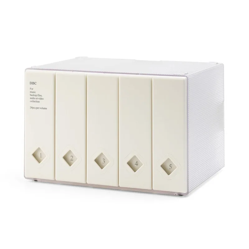 크리에이티브 컬러풀 연예인 앨범 CD 보관함, 침실 및 자동차 스페셜 CD 가방, DVD 케이스, 24 피스