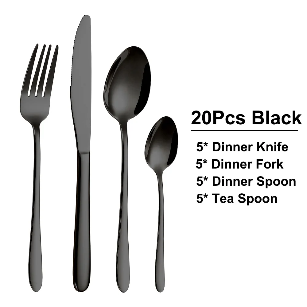 20pcs Black