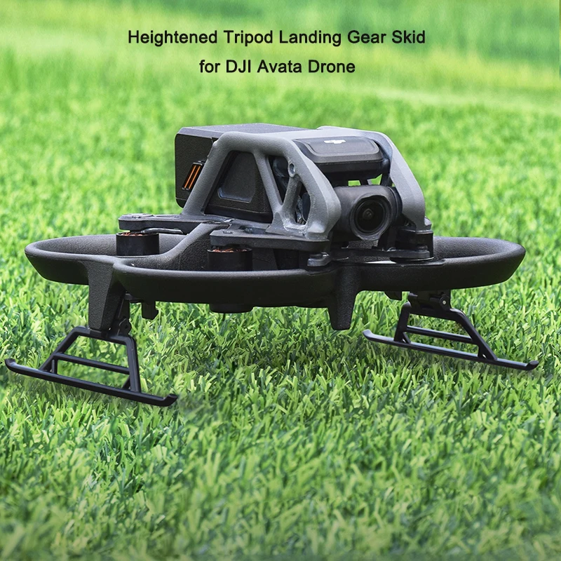 Carrello Di Atterraggio Rialzabile Per Dji Avata Drone Drone Extension Feet Stand Support Treppiedi Gimbal Protector Accessori Per Droni