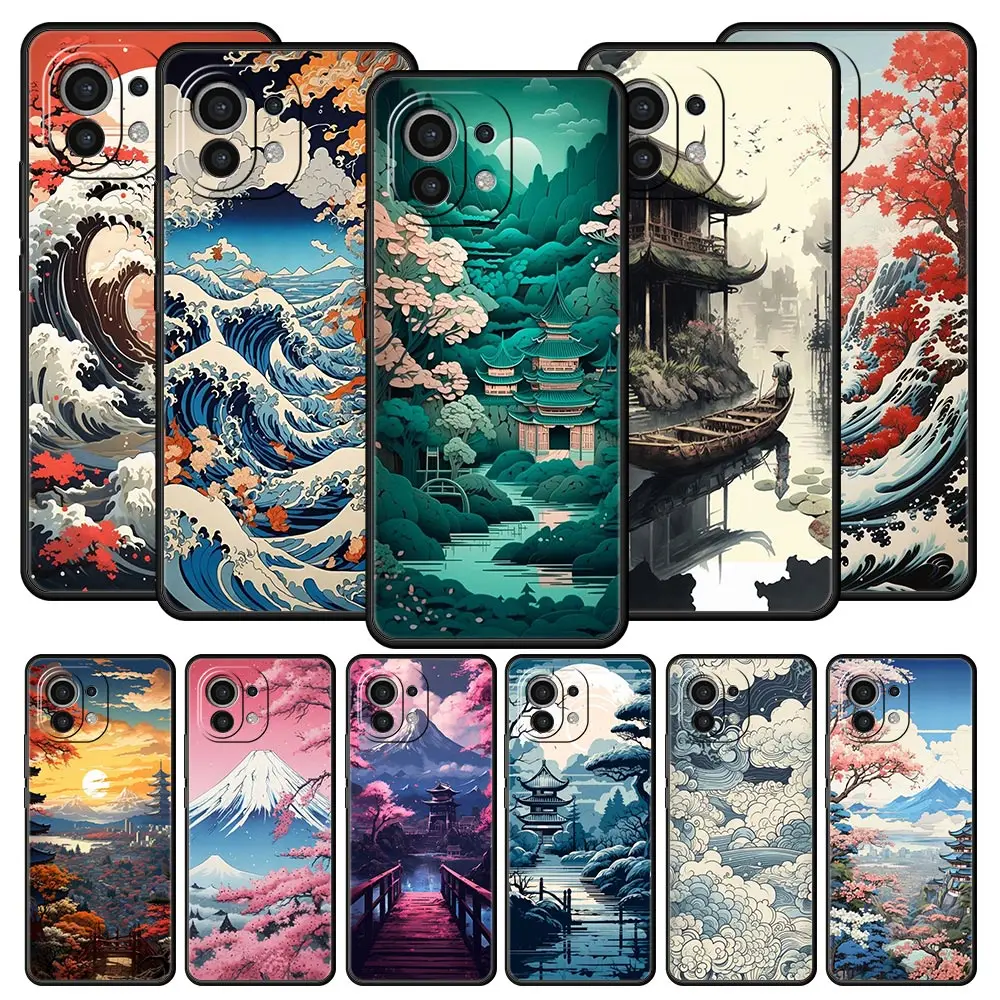 Japanese Landscape Phone Case Cover - Artistic Design