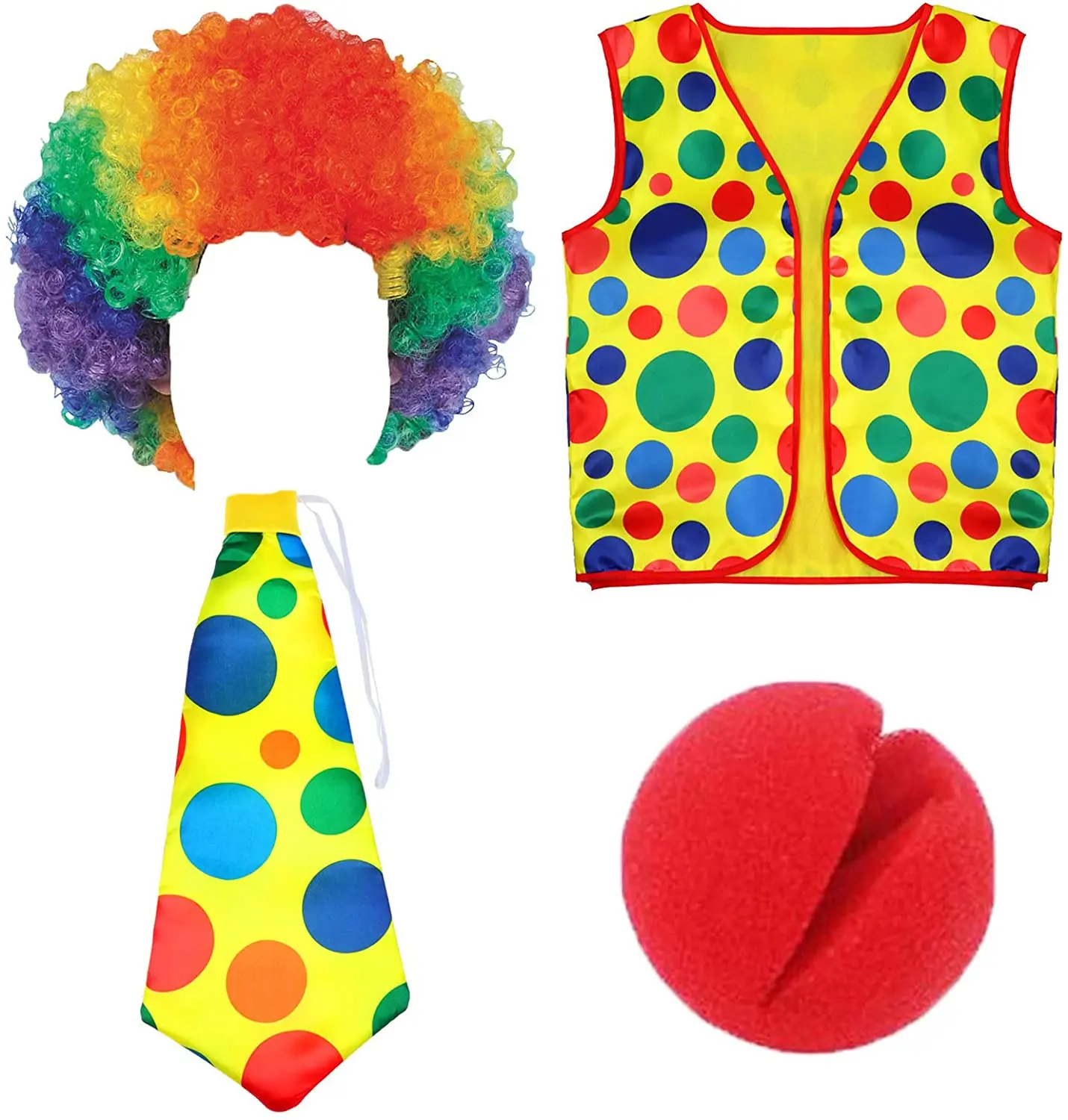 Bow Tie Large Red Adult Joke Clown Costume