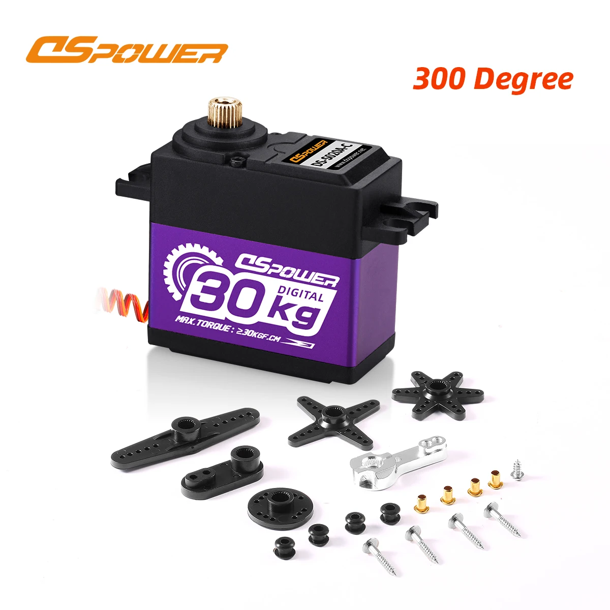 High-Performance Waterproof Digital Brushless Servo - Heavy Duty Torque for RC Models