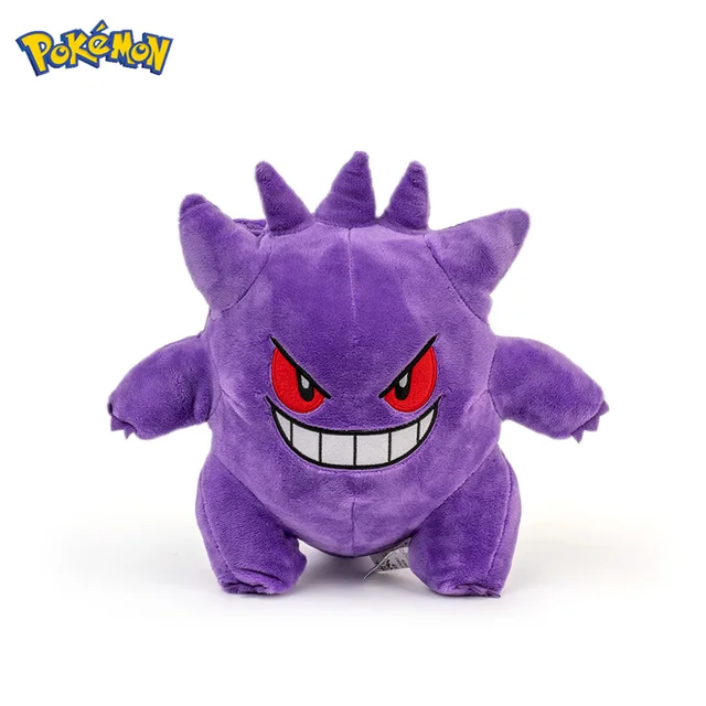 Pokemon Kawaii Gengar Stuffed Toys Cartoon&Cute Plush Dolls Throw Pillow Birthday Gift Halloween Decoration Kids Toy 2