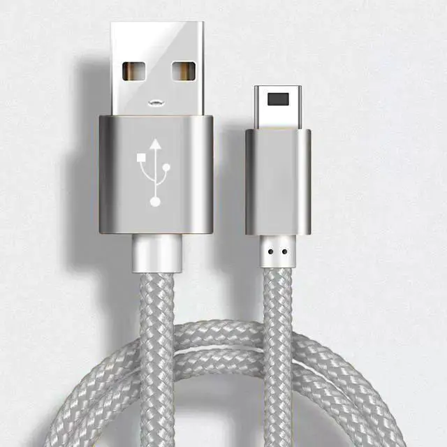 High-Speed Mini USB Data and Charging Cable - 1M/2M Length