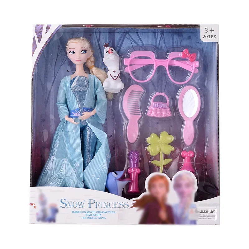 Disney Frozen Princess Doll Snow Queen Elsa Anna PVC Action