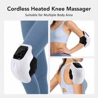 3-in-1 Cordless Heated Knee Massager,Smart Infrared Vibration Massage for Elderly Leg Joint Shoulder Elbow, Large LED Screen 2