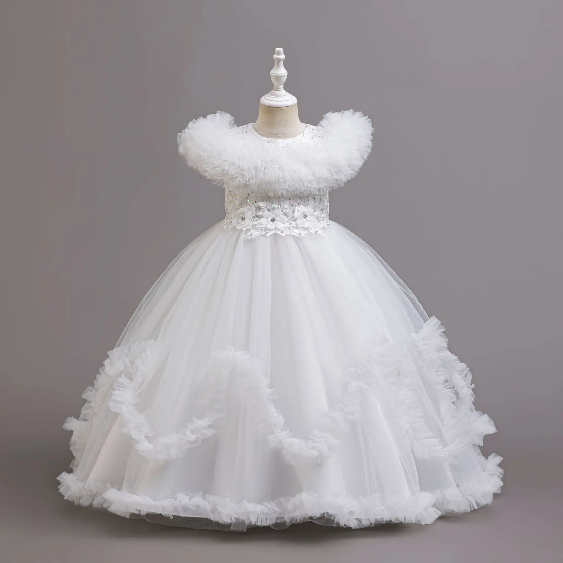 فستان الأميرة الأنيق للفتيات لحفلات أعياد الميلاد...