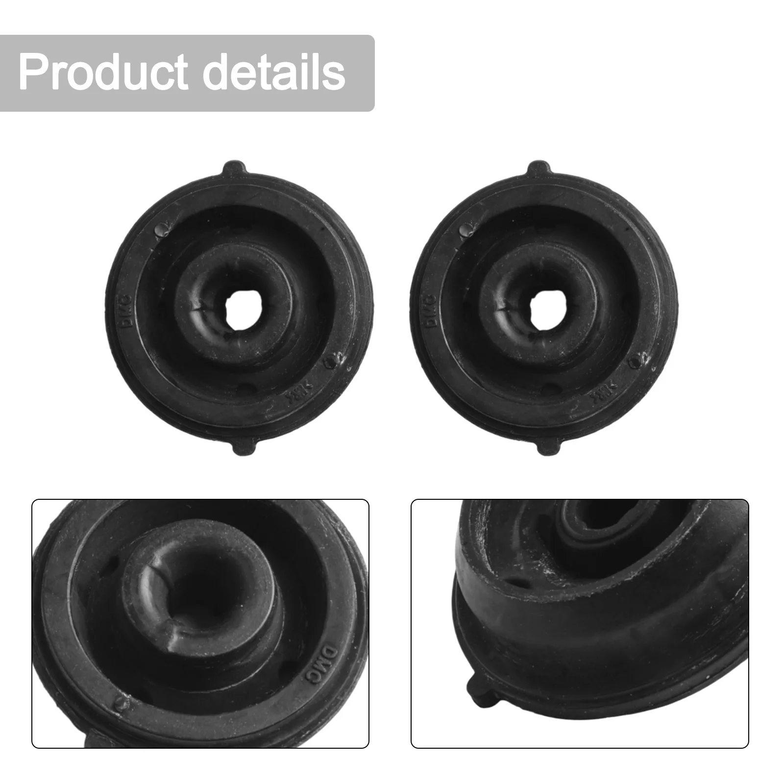 Radiator Mount Insulators Bracket Pads 2pcs For Hyundai For Santa Tucson 25336-2F650 Replacement Car Part