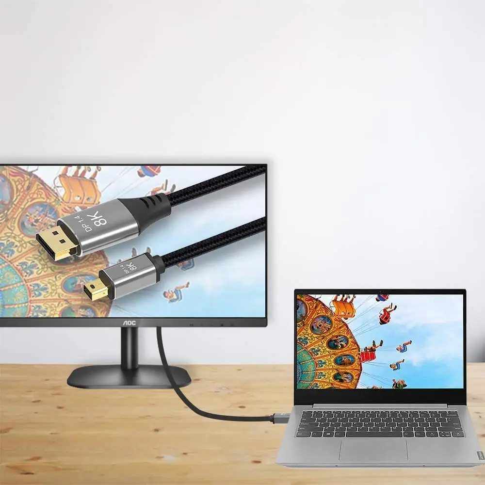 ƺ  ǽ  Ϳ, 8K 60HZ ̴ DP DP ̺,  4K 144HZ ÷ Ʈ-̴ ÷ Ʈ 1.4