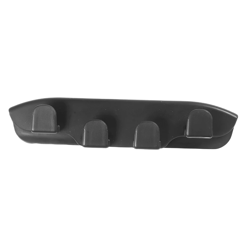 Black ABS Car Interior Hook Hanger for Storage and Organization