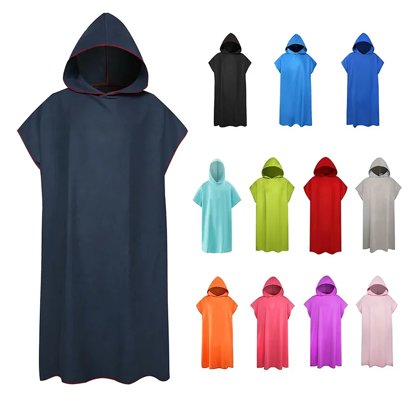 MicrofiberHoodedTowelMenWomenforSwimBeachTravelQuickDryChangingRobeCapeBathTowelBathrobeSurfPonchoSaunaPlay-AliExpress18