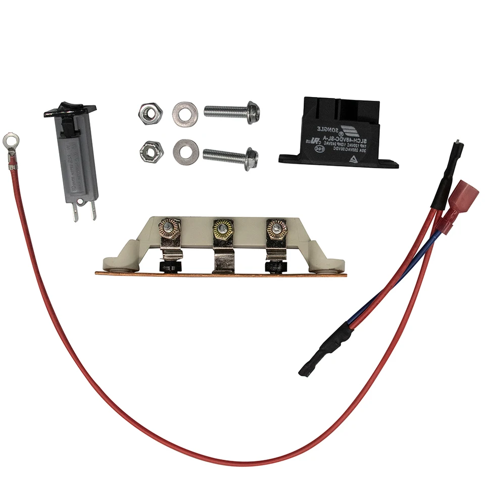 Club Car Battery Repair Kit For PowerDrive 48V - 10-Piece Set With Relay, Circuit Breaker & Diodes - View #9