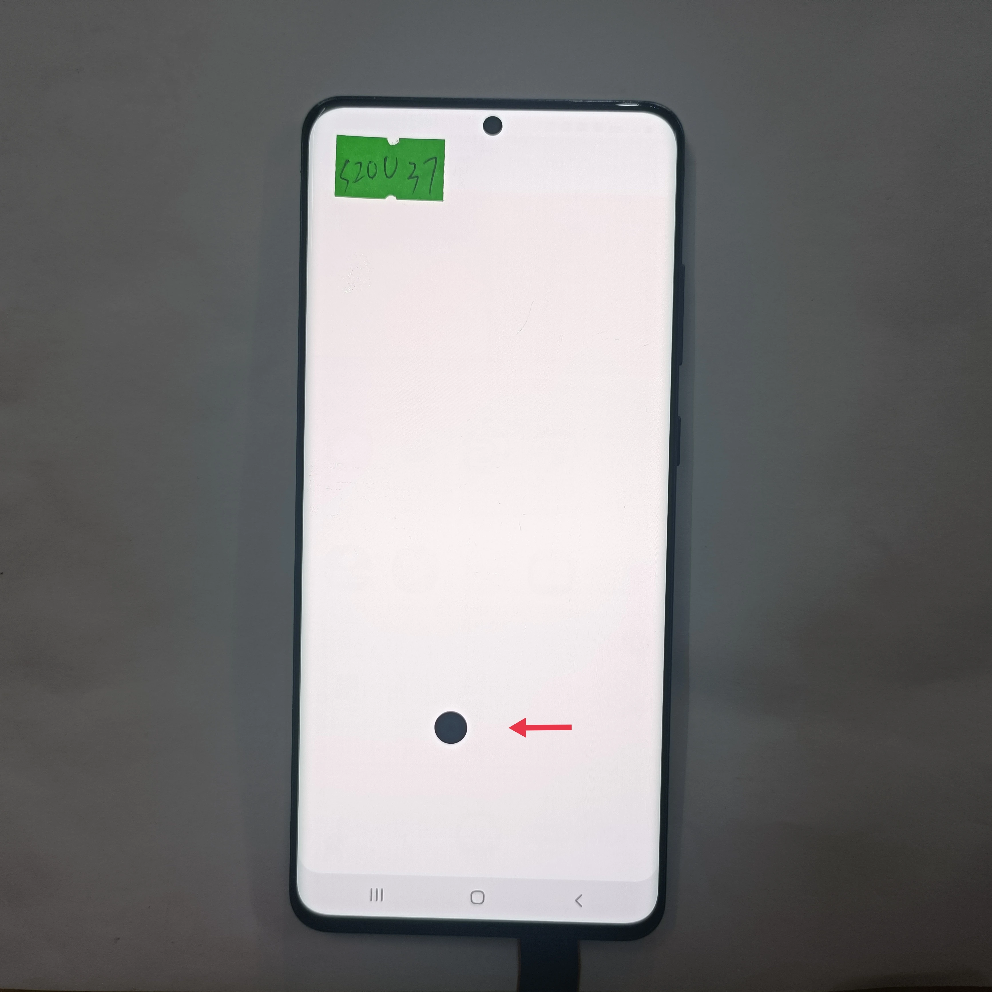 Original Samsung S20 Ultra AMOLED Defective LCD Screen, Suitable For