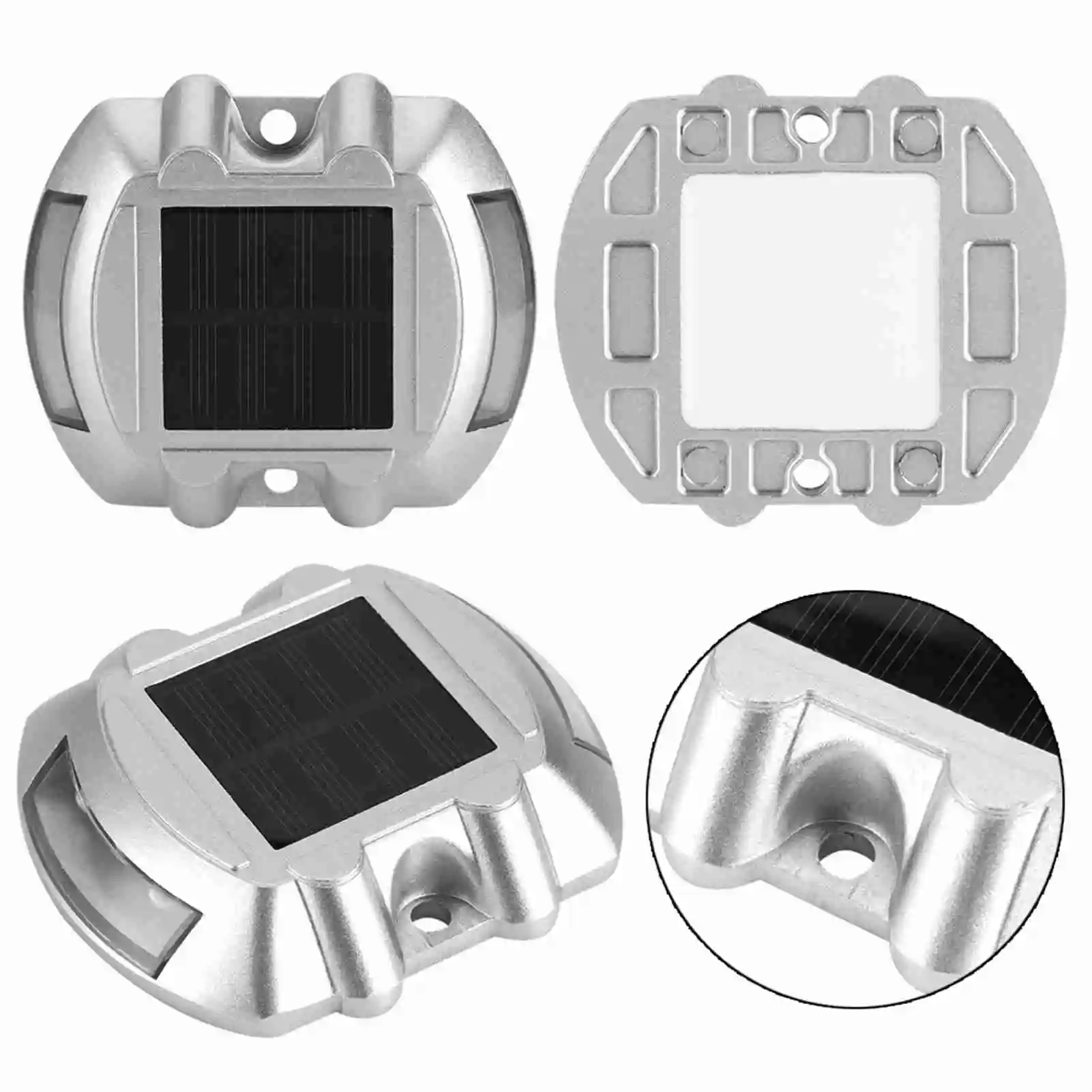 รูปสินค้า โคมไฟโซลาร์เซลล์ 6 LED ทนน้ำ สำหรับภายนอก