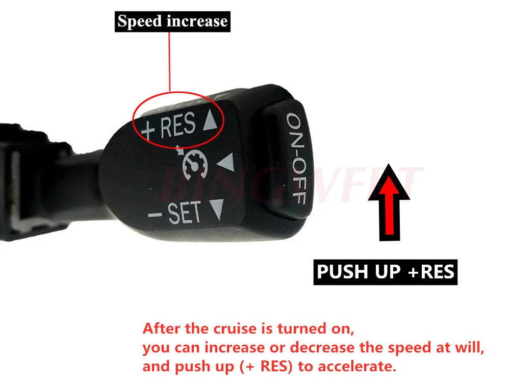 Cruise Control Switch For Toyota Corolla Yaris Camry Land Cruiser Vios Wish Hilu