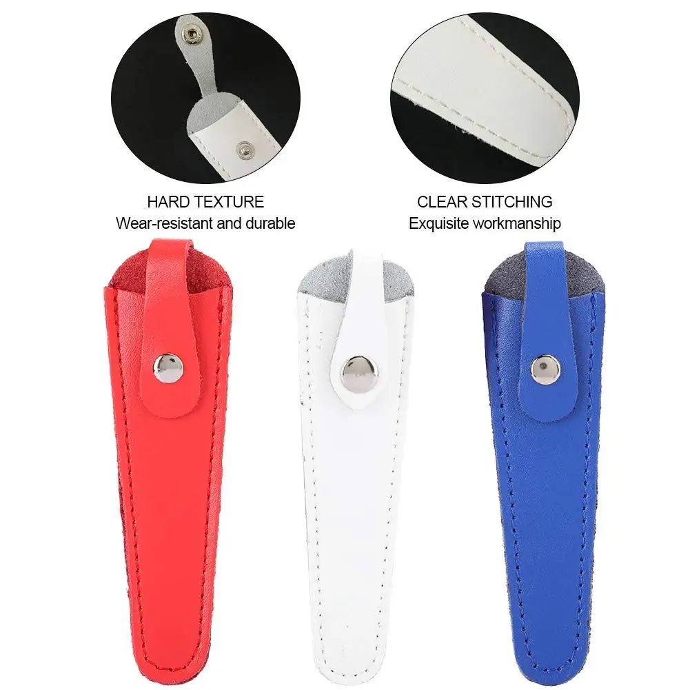 Description Picture 4 of itemSalon Hair Scissor Bag PU Leather Scissors Safety Sheath Bag Portable Scissors Storage Holder Hairdressers Shears Organizer