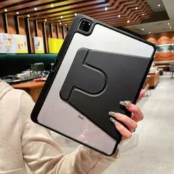 Universal 360° Rotating iPad Case with Pencil Holder and Stand - 7.9inch Mini 4 Mini5 (Black)