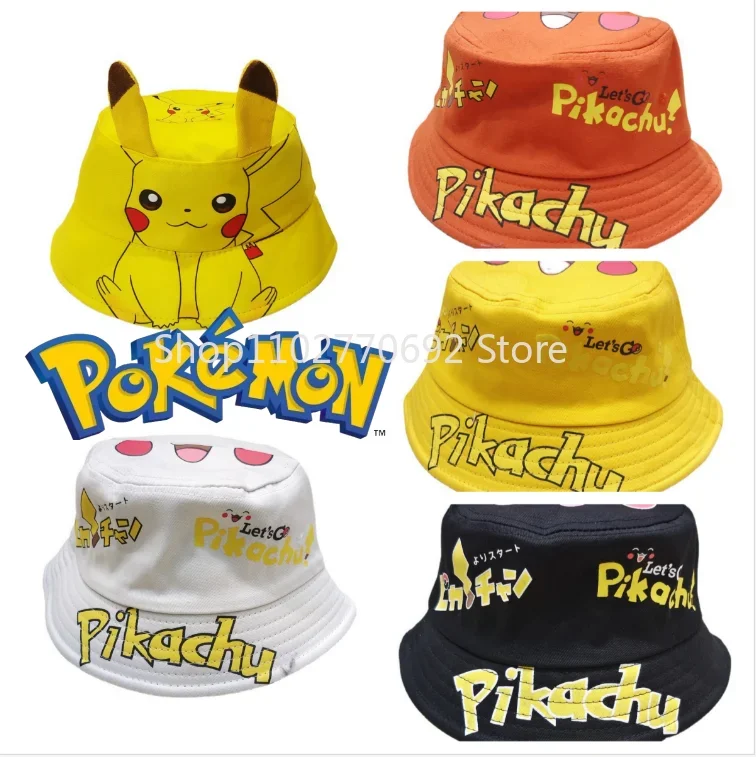 

Hot Pokemon Baseball Cap Pikachu Hat Anime Figures Cosplay Summer Man Hip Hop Cap for Girl Boy Children Toy Birthday Gift