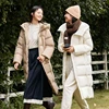 Semir Down Jacket Women Long Warm 2023 Winter New Loose Waterproof Hooded Jacket 1